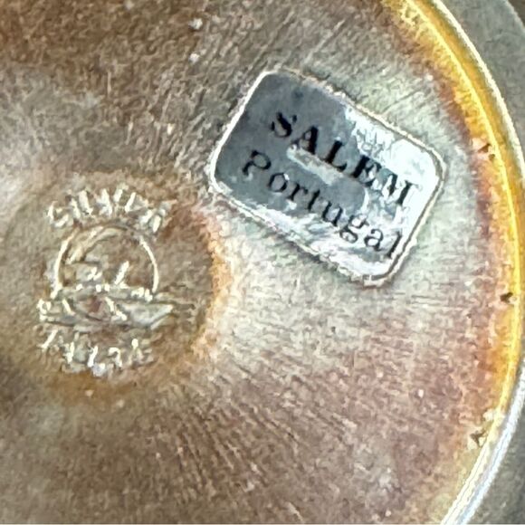 Vintage Silver Plated Salem Portugal MCM Wine Water Goblet Cup Chalice Set Of 4 - Picture 3 of 9